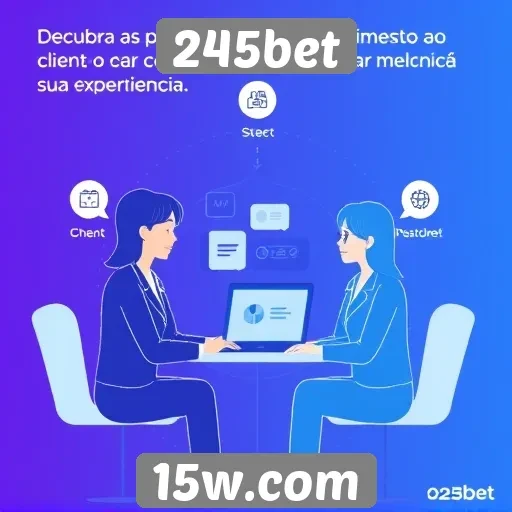 Características do atendimento ao cliente do 245bet