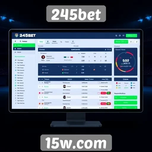 Interface do usuário e experiência no 245bet